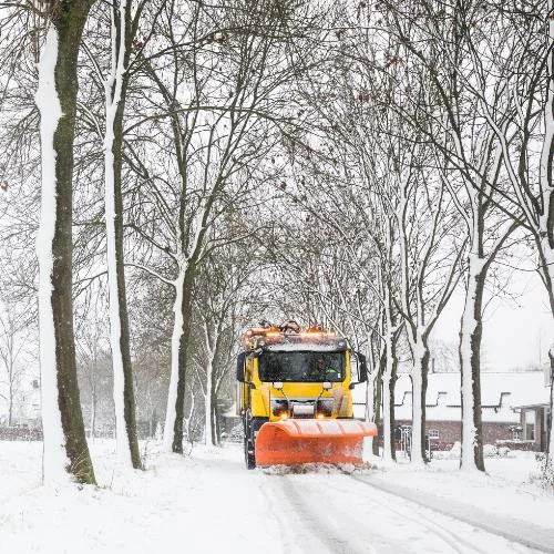 Eisglättebekämpfung in Eitorf